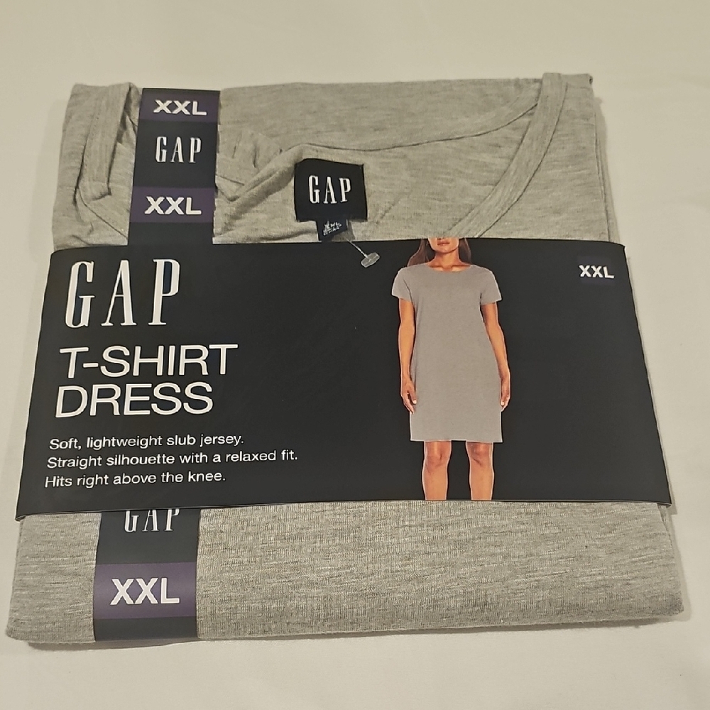GAP T-Shirt Dress Size XXL Gray Women's